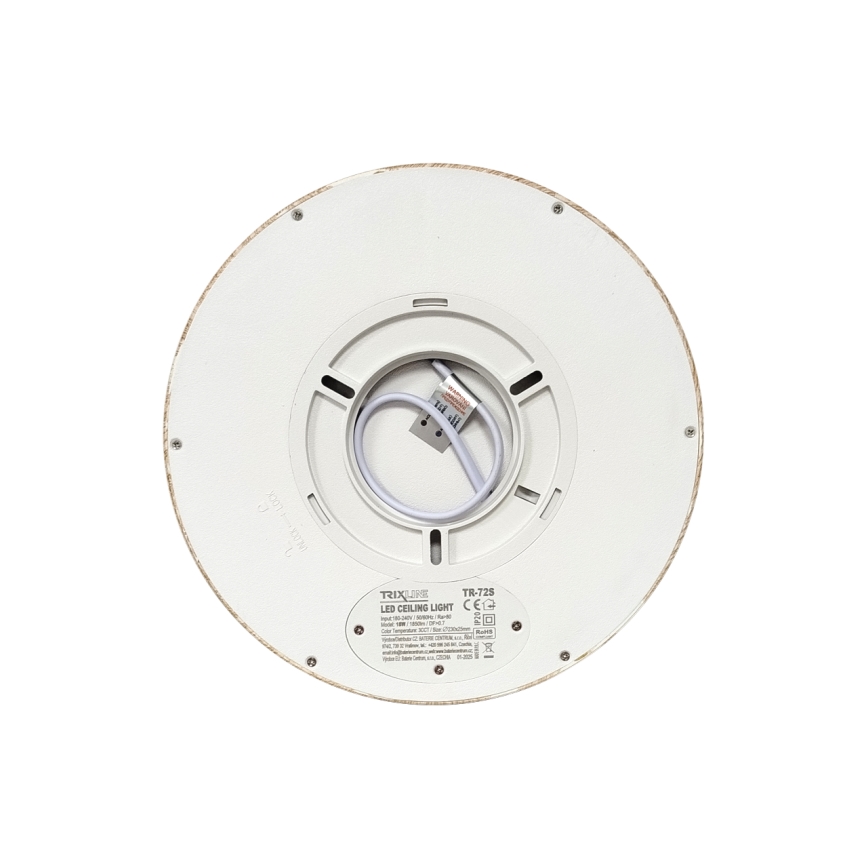 LED Stropní svítidlo LED/18W/230V 3000/4000/6500K pr. 23 cm béžová